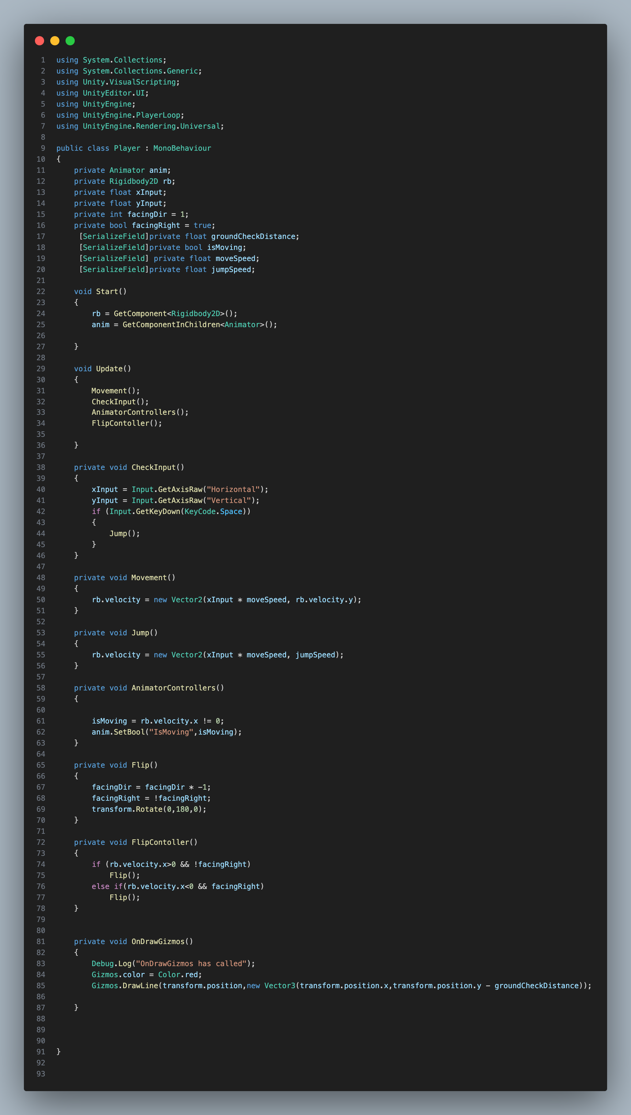 code